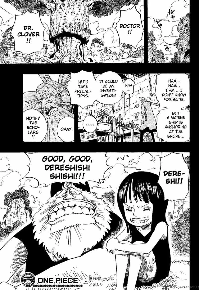 One Piece Chapter 392 page 19