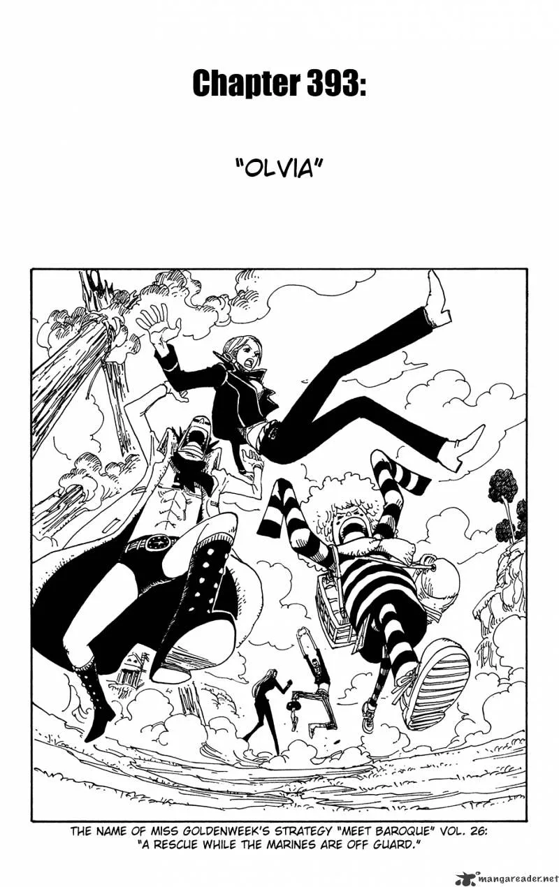 One Piece Chapter 393 page 1