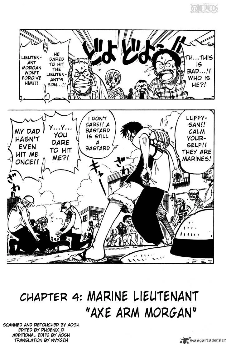 One Piece Chapter 4 page 1