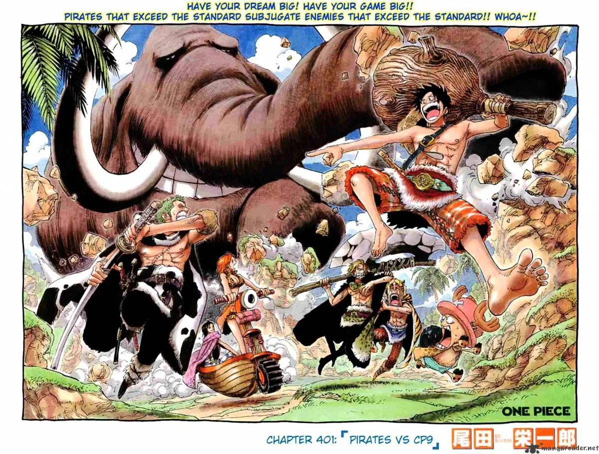 One Piece Chapter 401 page 1
