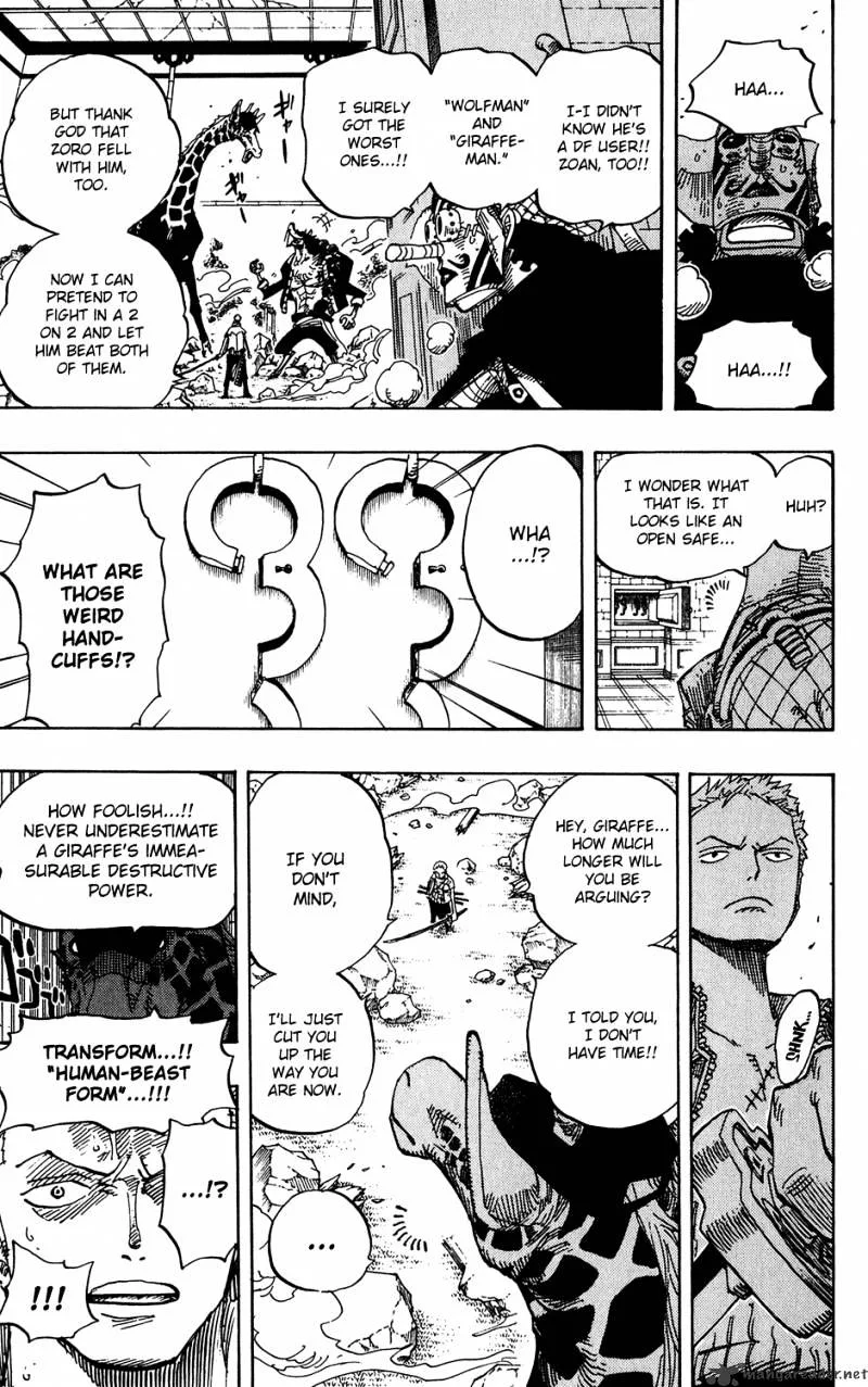 One Piece Chapter 402 page 3
