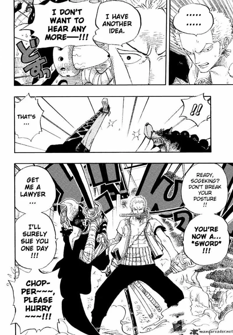 One Piece Chapter 406 page 9