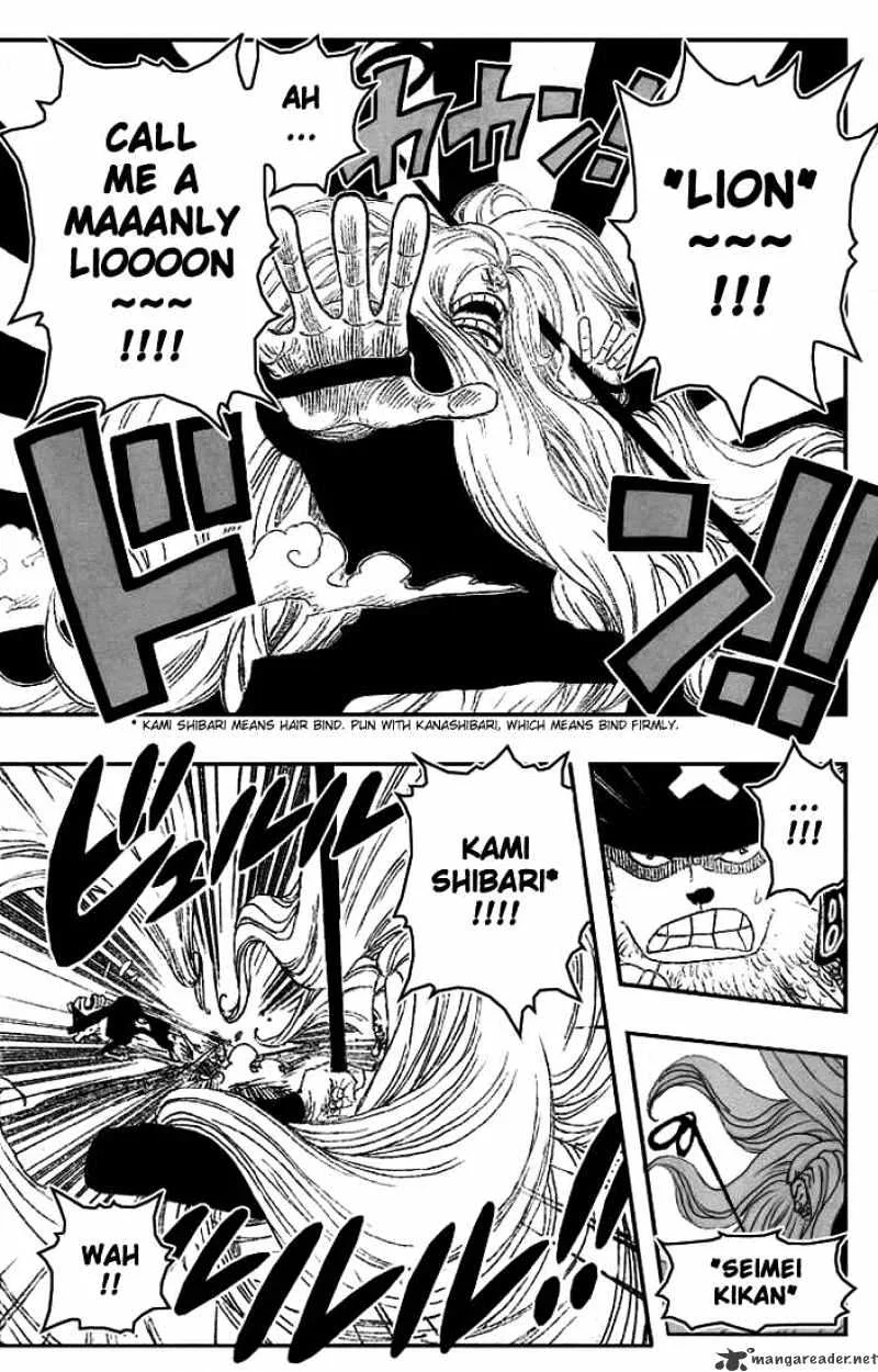One Piece Chapter 406 page 12