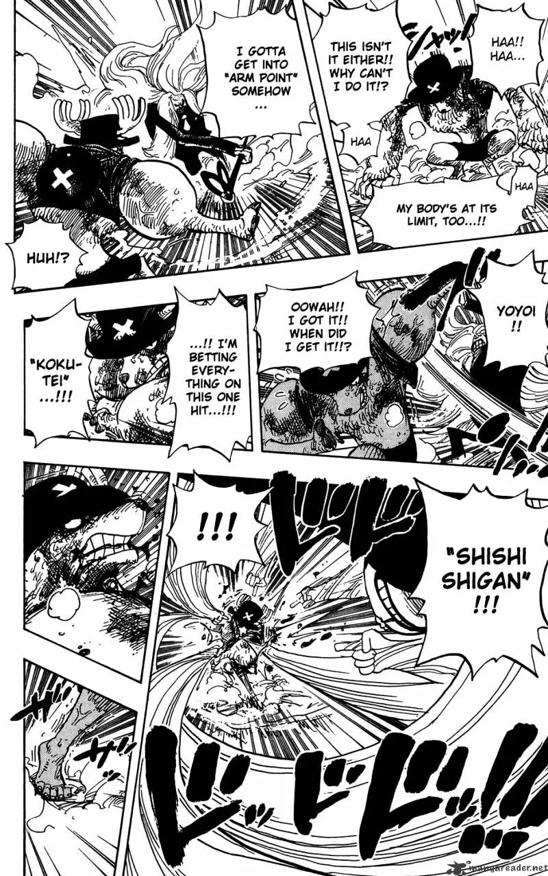 One Piece Chapter 407 page 4