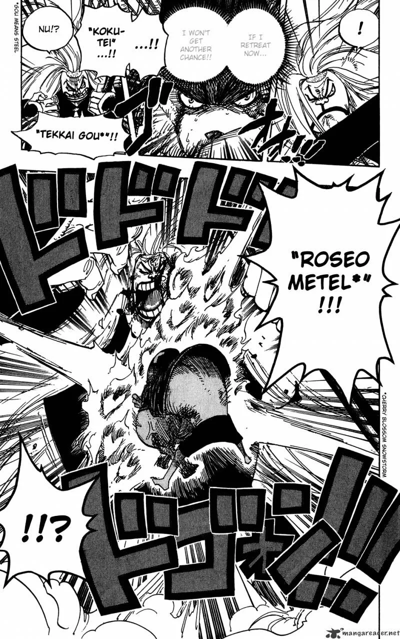 One Piece Chapter 407 page 5
