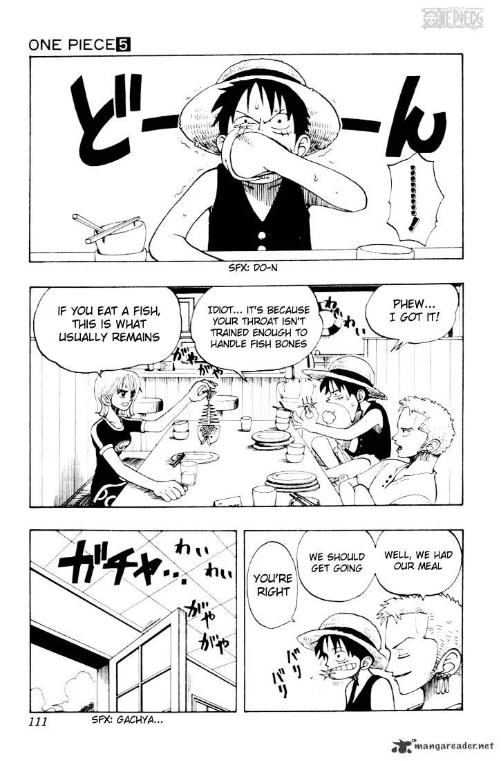 One Piece Chapter 41 page 1