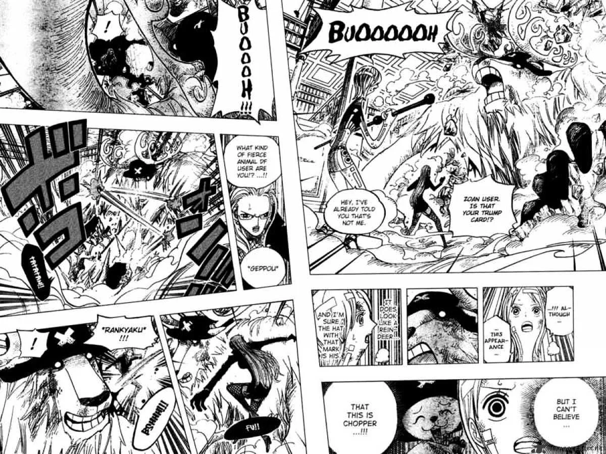 One Piece Chapter 411 page 2