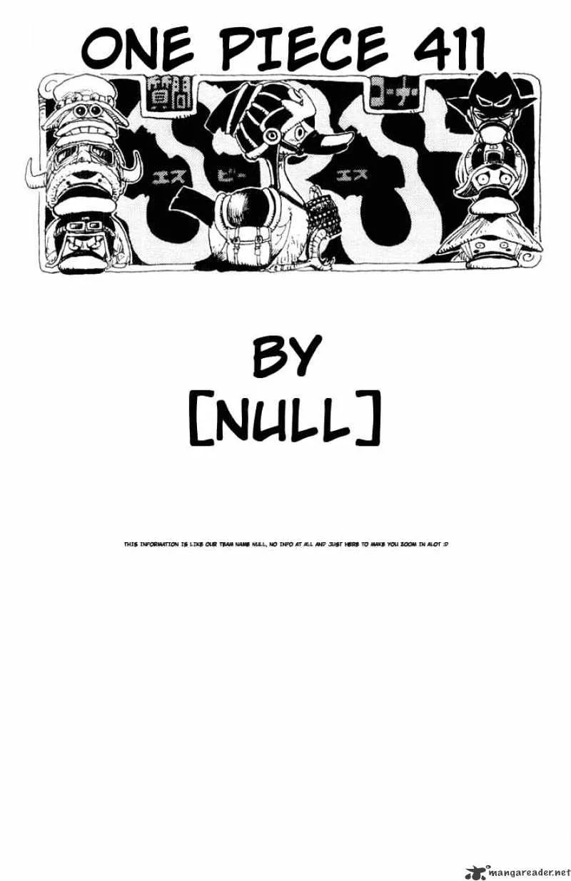 One Piece Chapter 411 page 18
