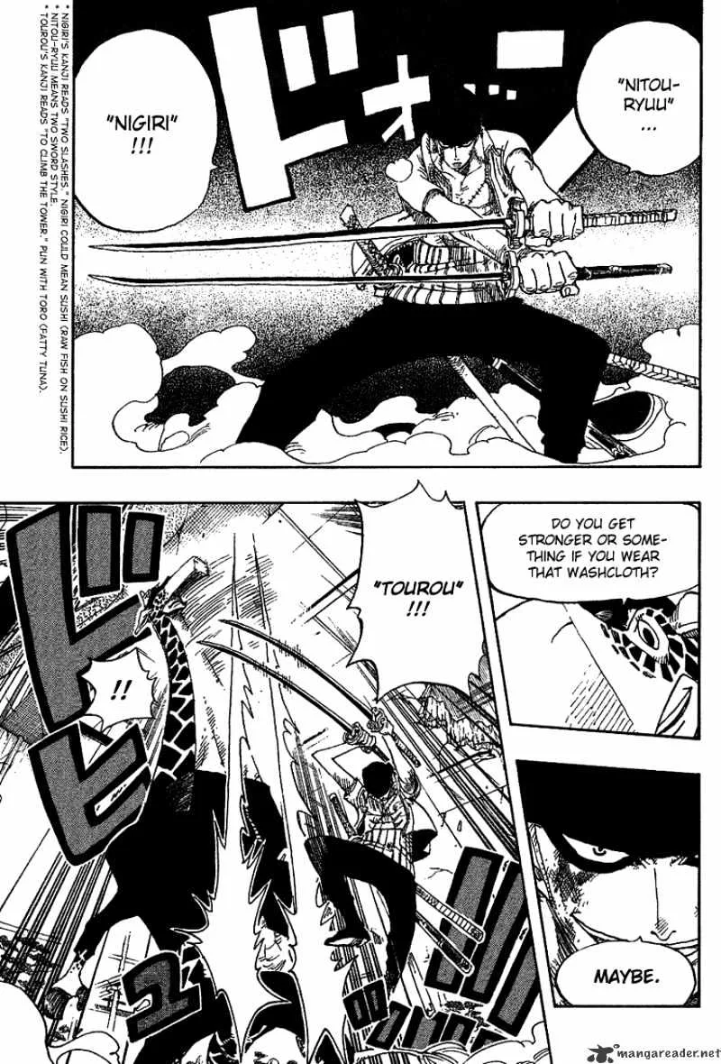 One Piece Chapter 416 page 9