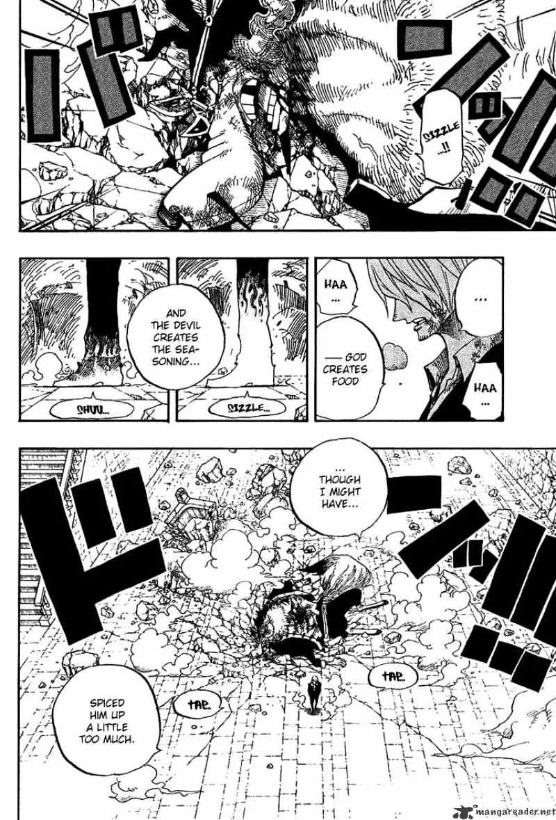 One Piece Chapter 416 page 2