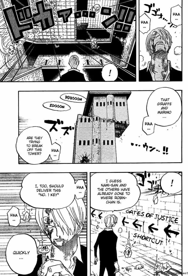 One Piece Chapter 416 page 3