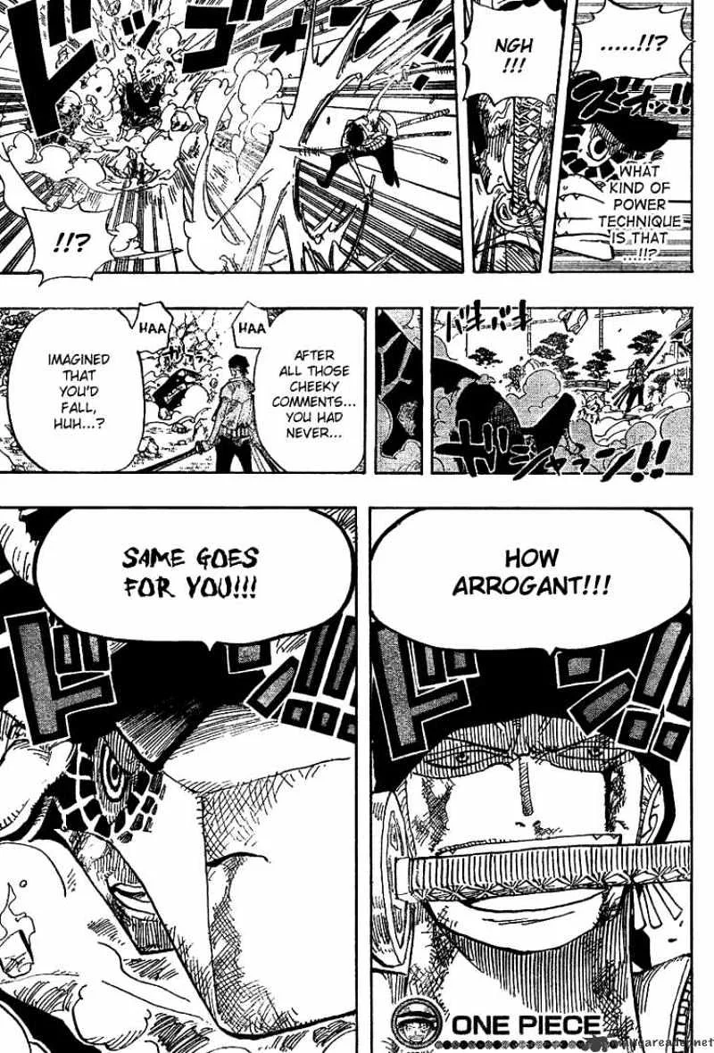 One Piece Chapter 416 page 19