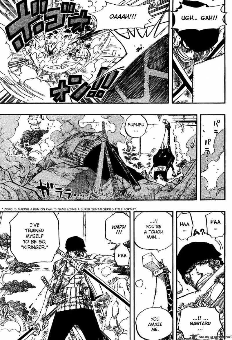 One Piece Chapter 416 page 15