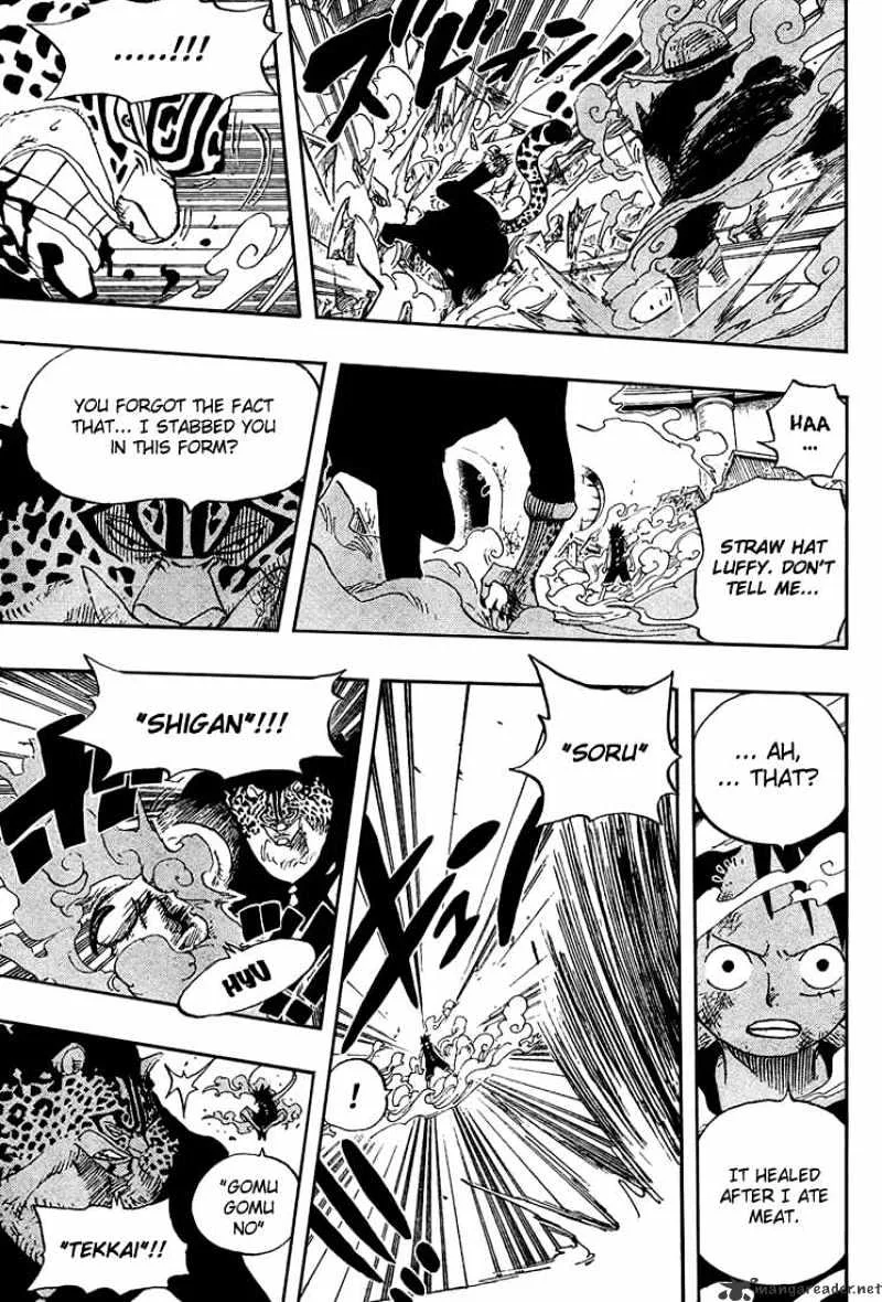 One Piece Chapter 418 page 17