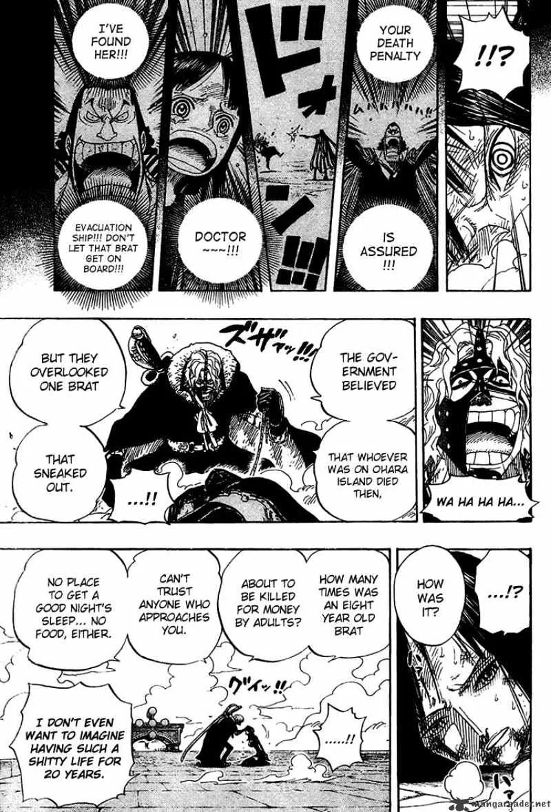One Piece Chapter 419 page 9