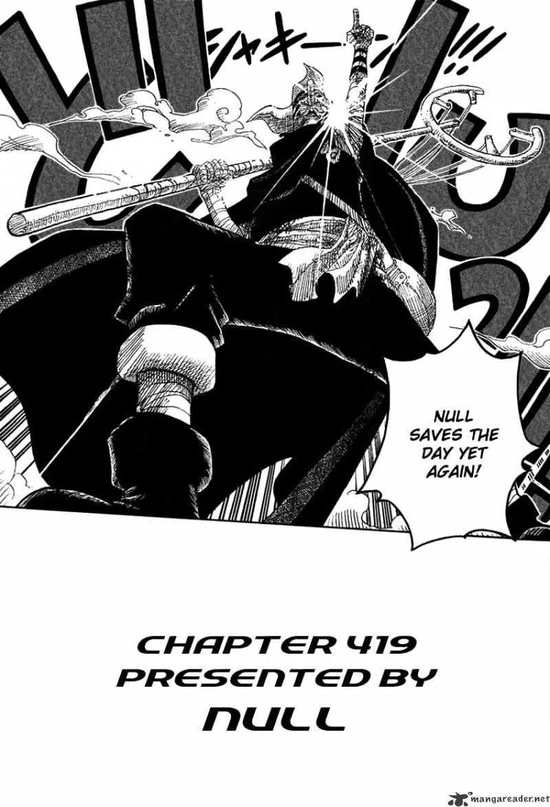One Piece Chapter 419 page 18