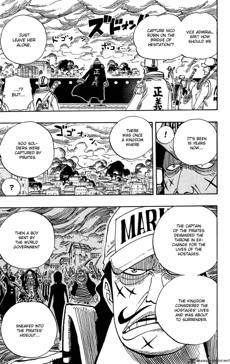 One Piece Chapter 422 page 3