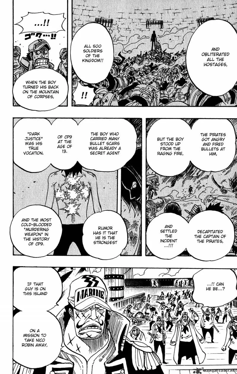 One Piece Chapter 422 page 4