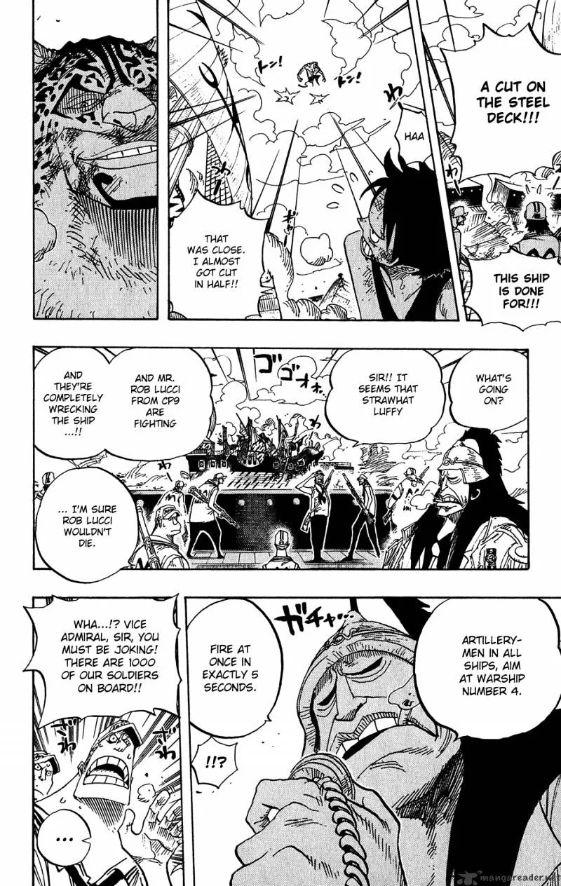 One Piece Chapter 422 page 17
