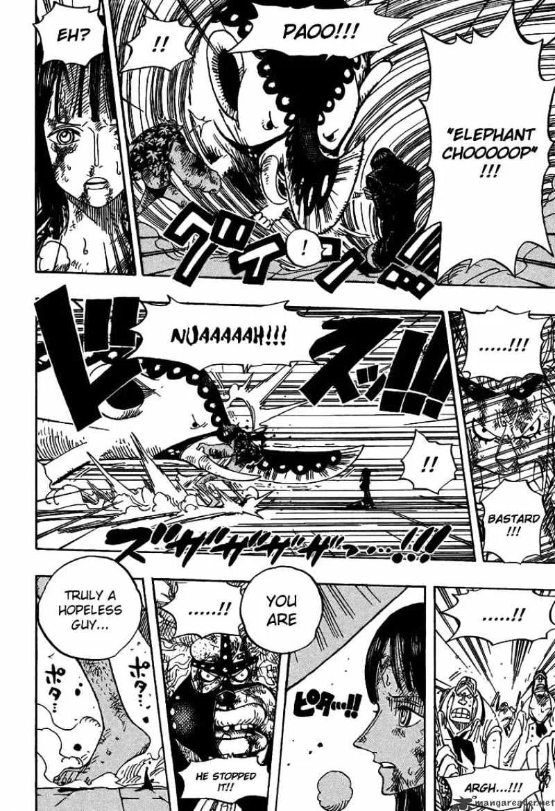 One Piece Chapter 423 page 8