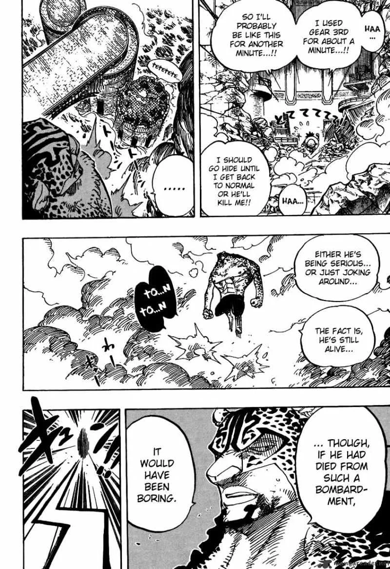 One Piece Chapter 423 page 4