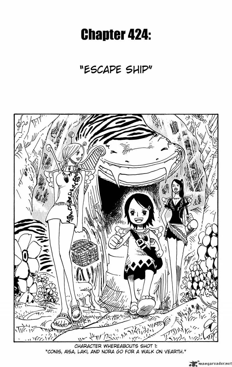 One Piece Chapter 424 page 1