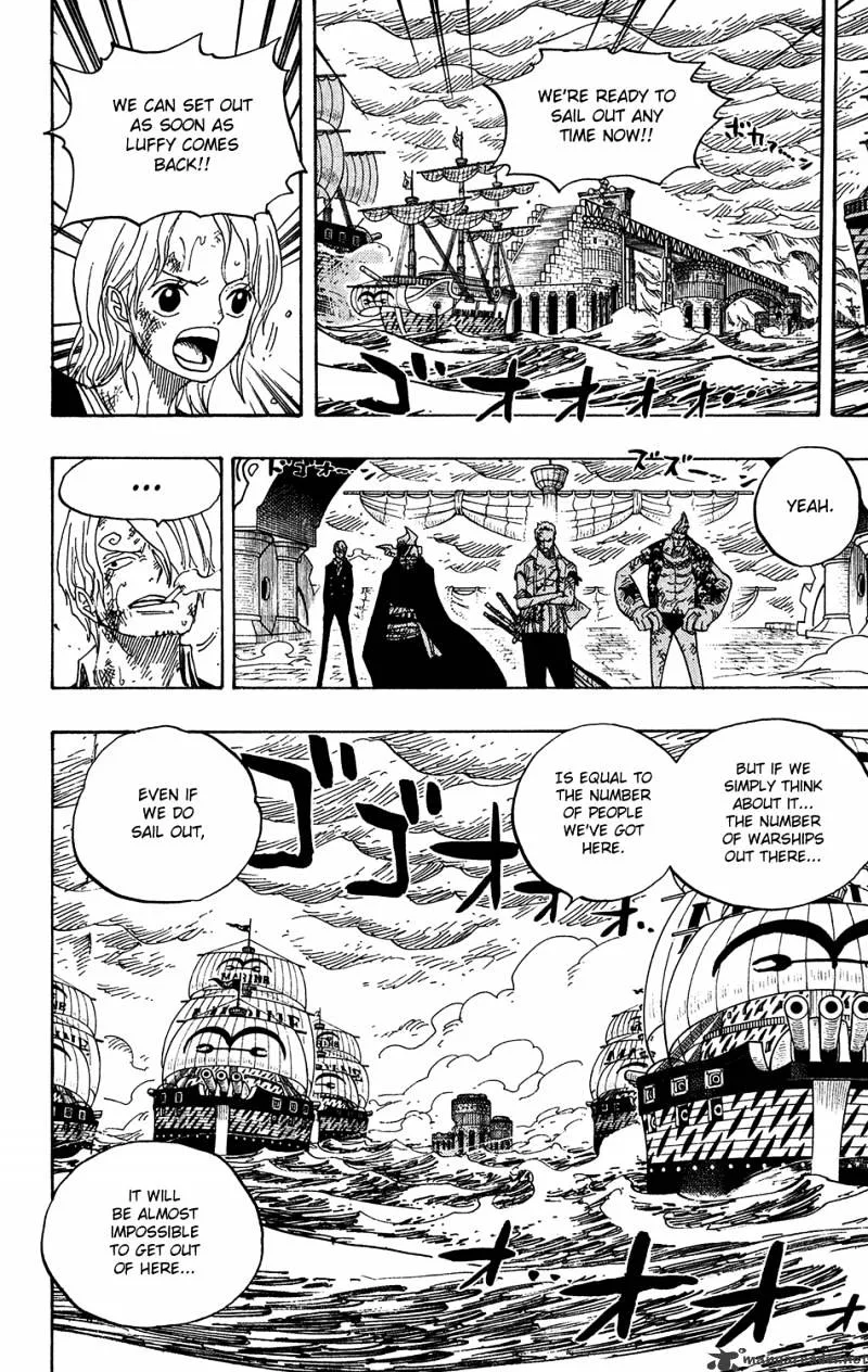 One Piece Chapter 425 page 4