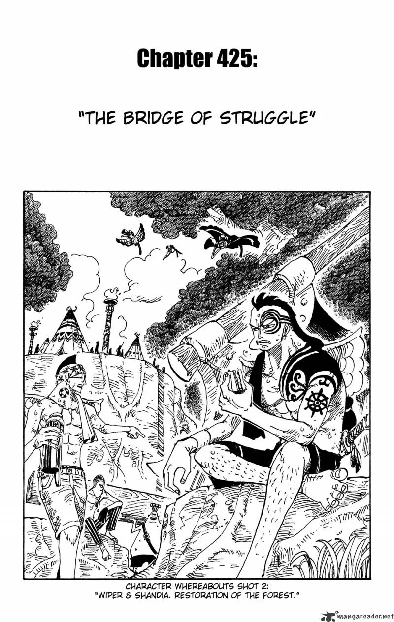 One Piece Chapter 425 page 1
