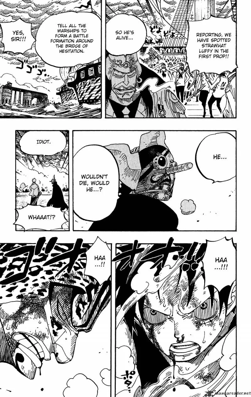 One Piece Chapter 425 page 17