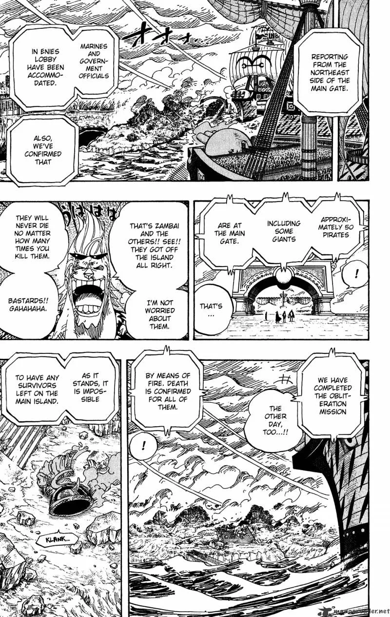 One Piece Chapter 425 page 5