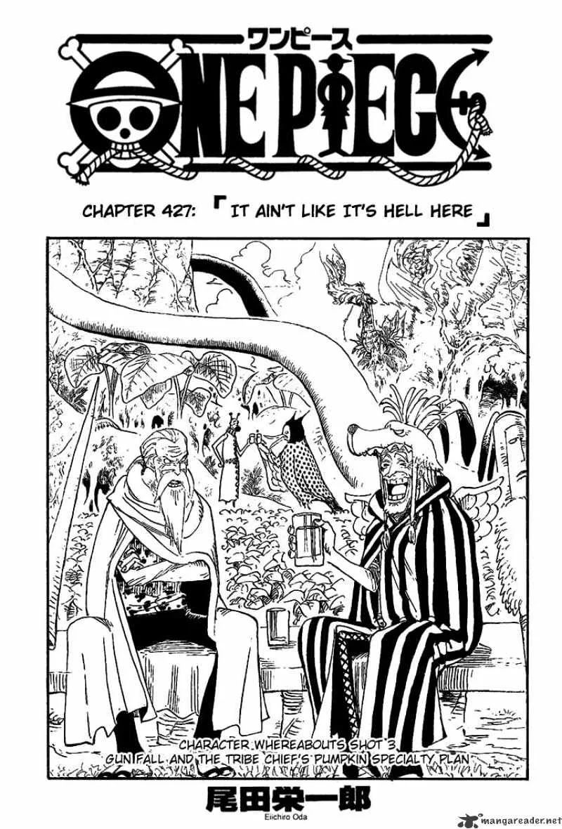One Piece Chapter 427 page 1