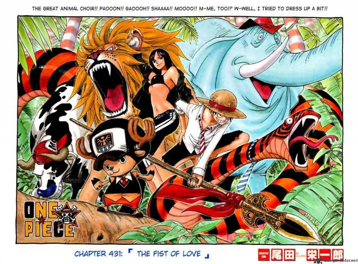 One Piece Chapter 431 page 2