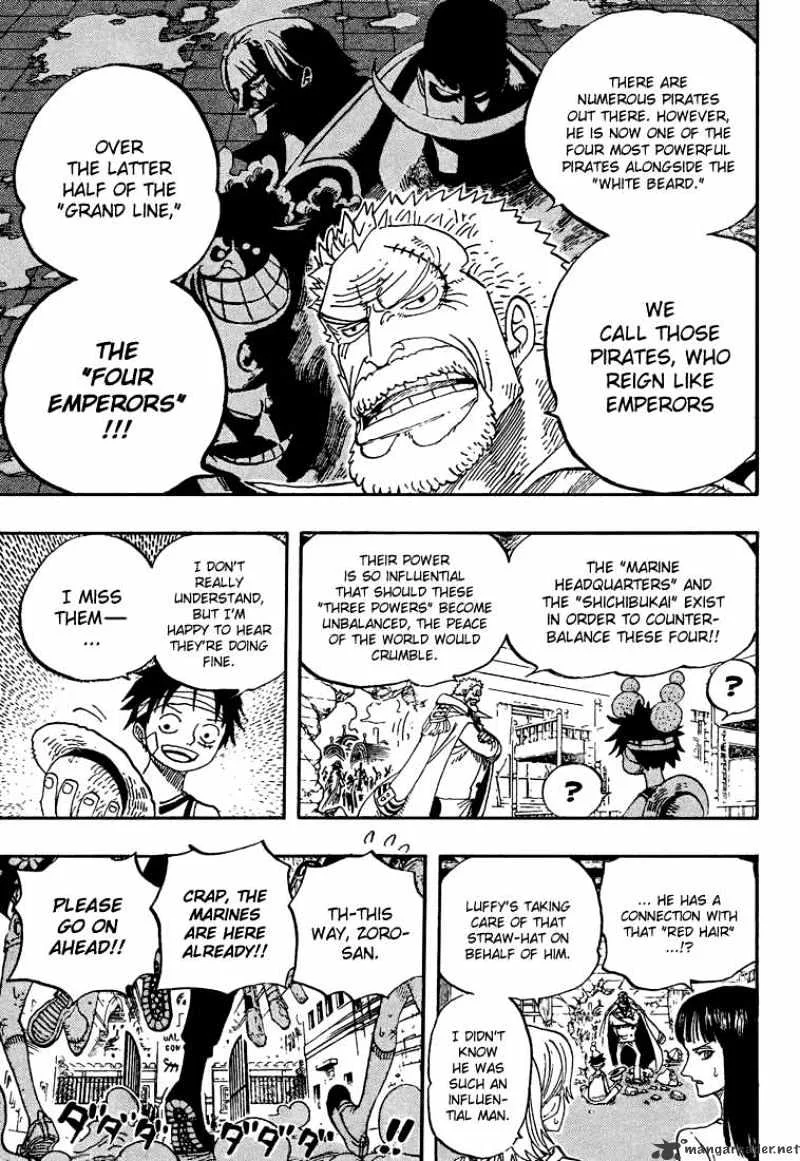 One Piece Chapter 432 page 7