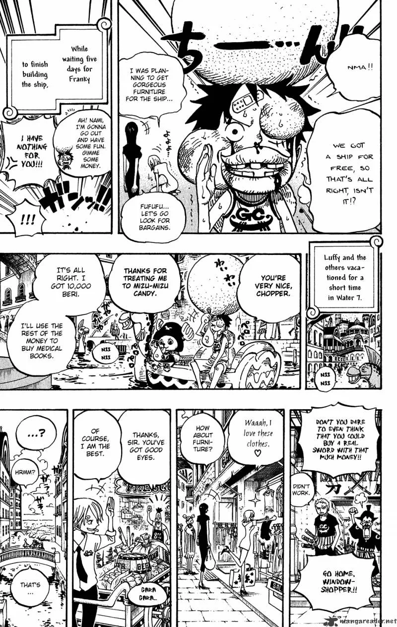 One Piece Chapter 435 page 7