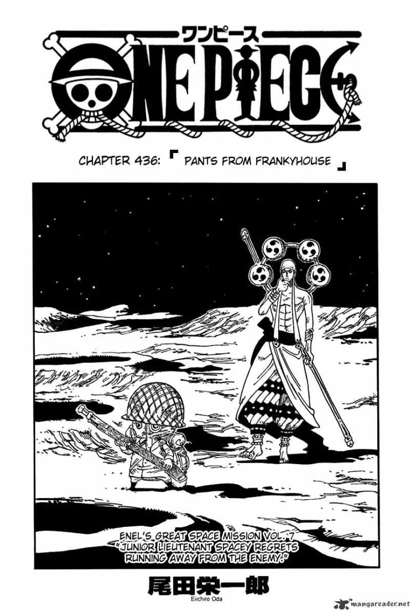 One Piece Chapter 436 page 1