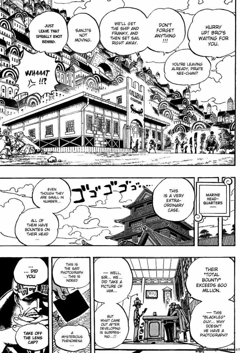 One Piece Chapter 436 page 3