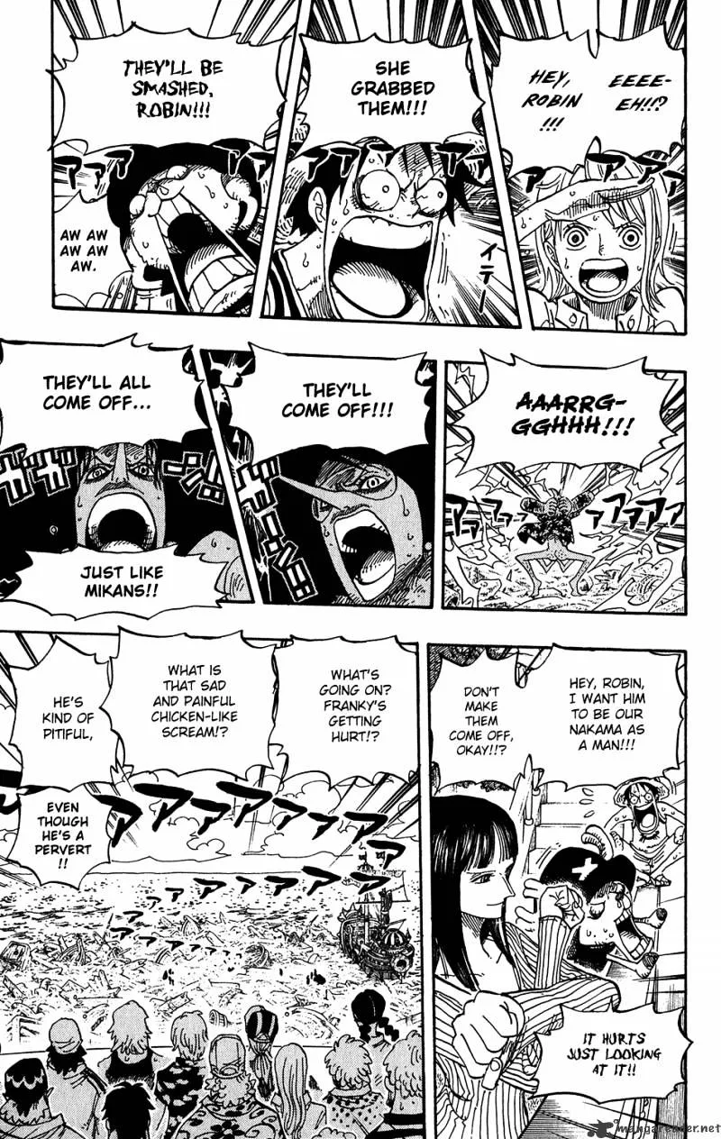 One Piece Chapter 437 page 5