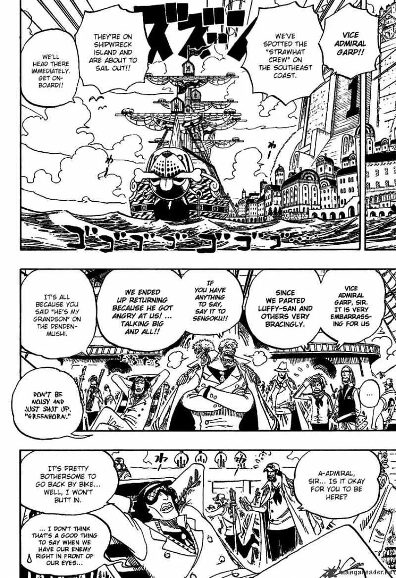 One Piece Chapter 438 page 6