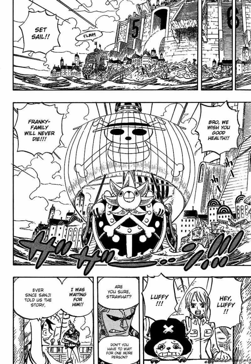 One Piece Chapter 438 page 8