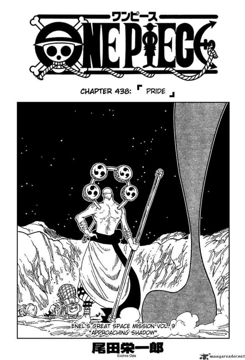 One Piece Chapter 438 page 1