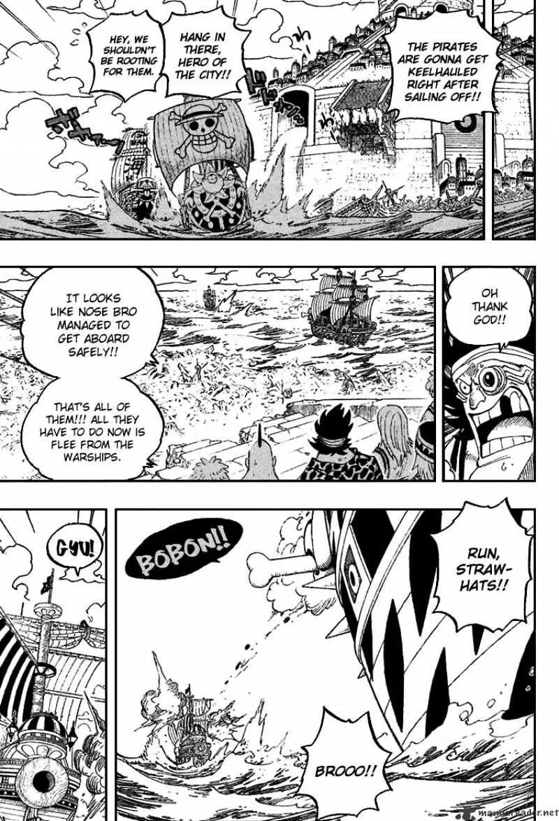 One Piece Chapter 439 page 2