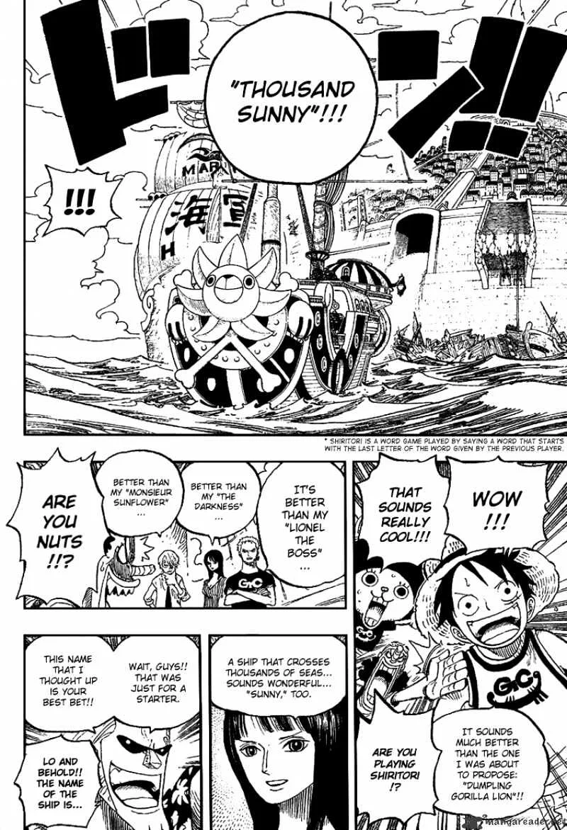 One Piece Chapter 439 page 5