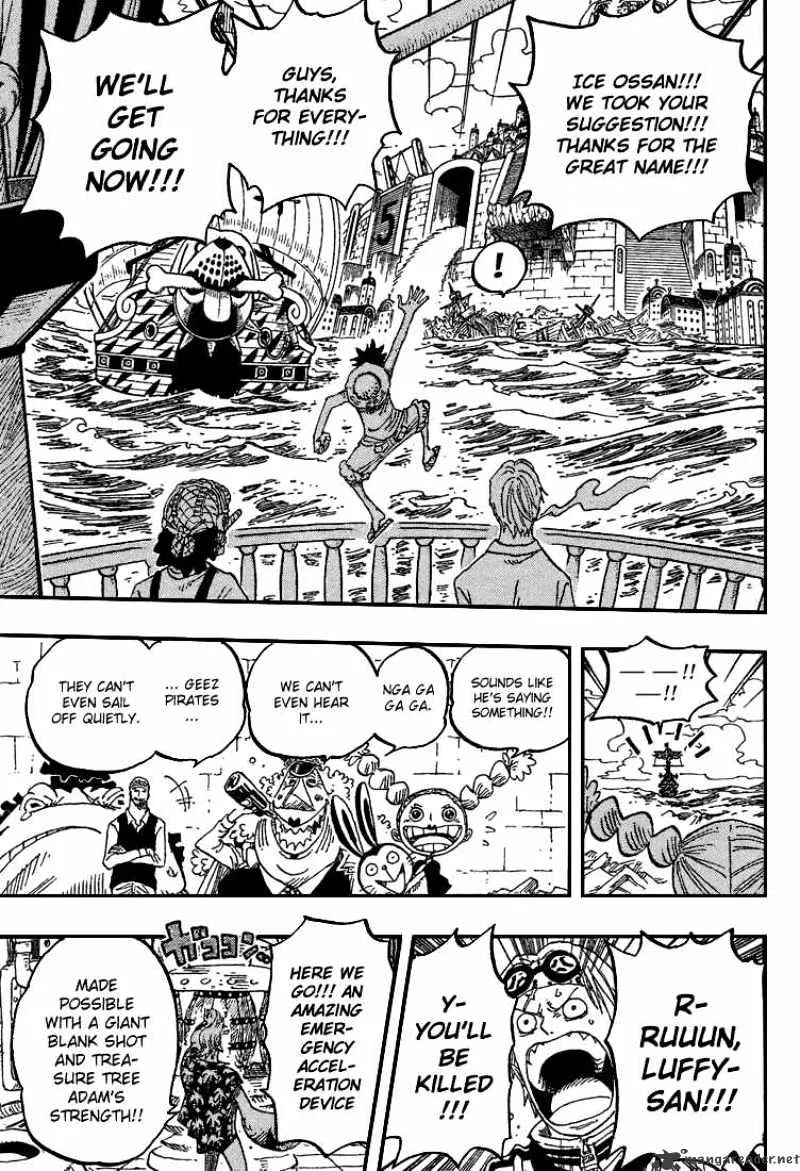 One Piece Chapter 439 page 8