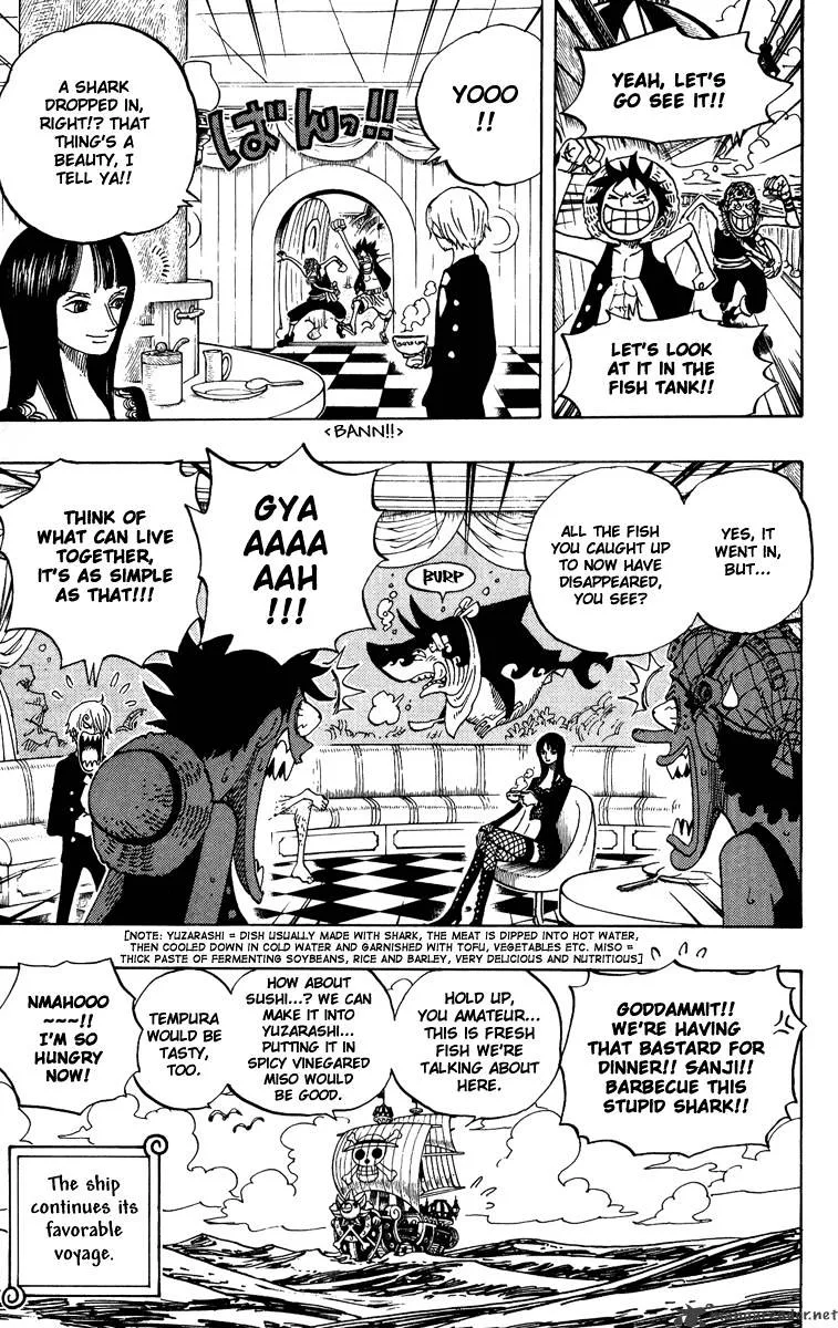 One Piece Chapter 442 page 3