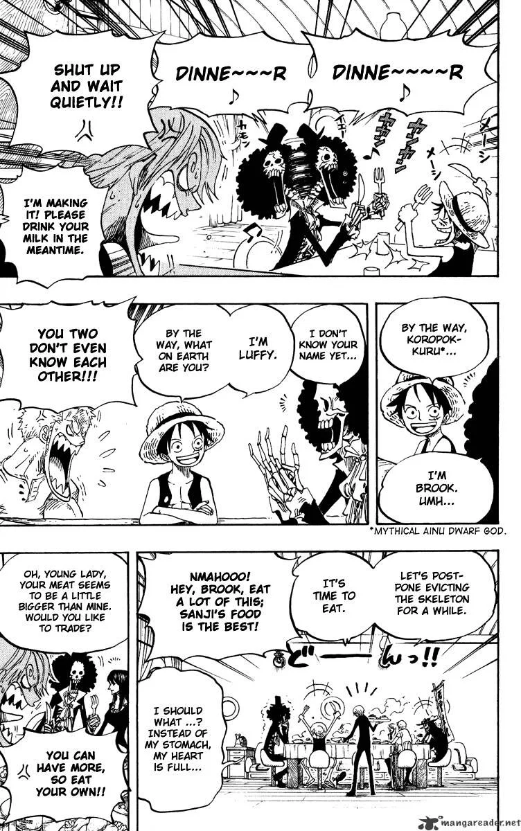 One Piece Chapter 443 page 5