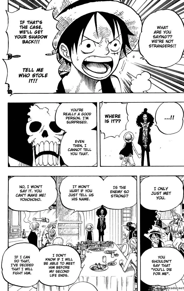 One Piece Chapter 443 page 14