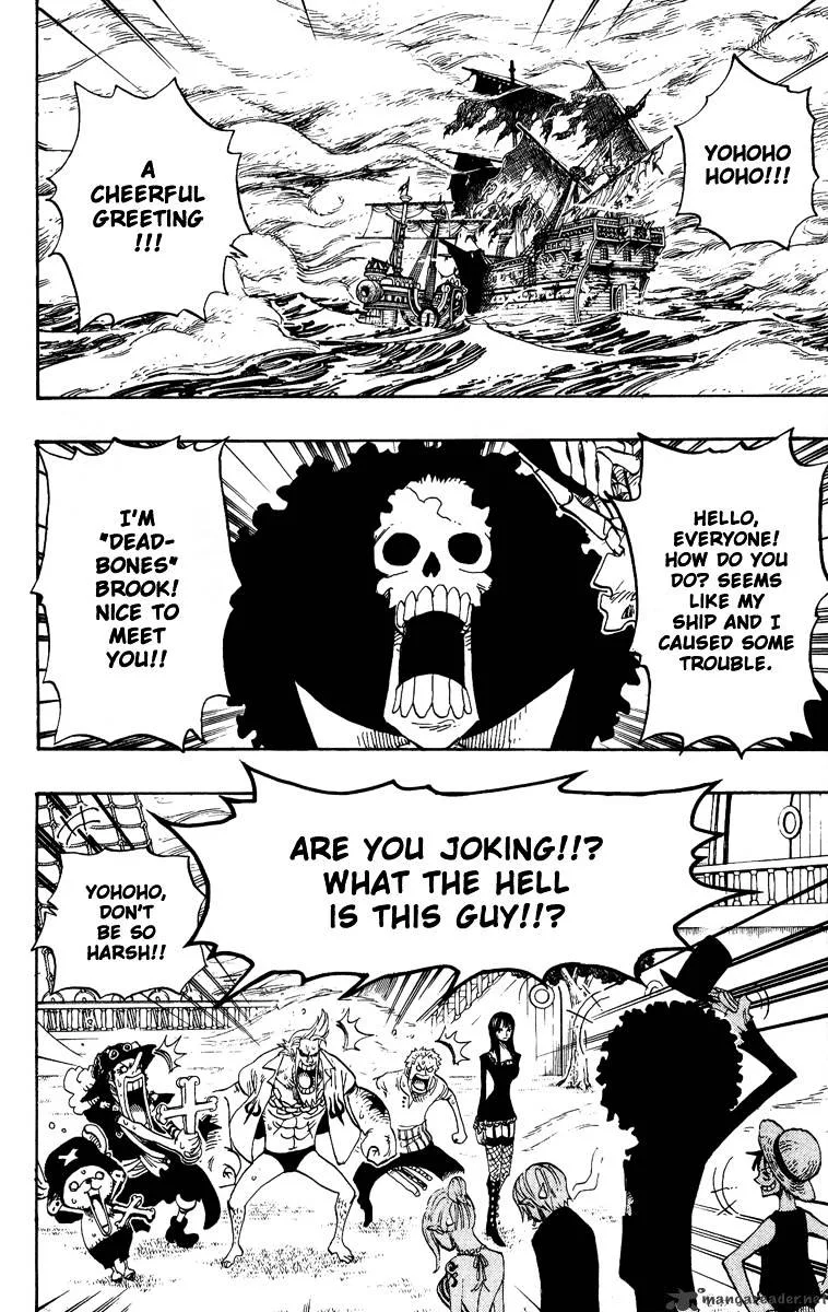 One Piece Chapter 443 page 2