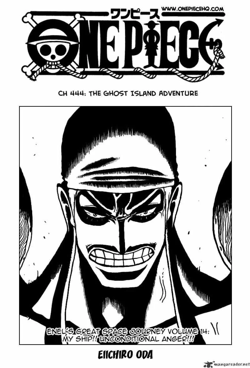 One Piece Chapter 444 page 2