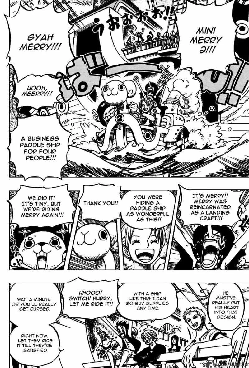 One Piece Chapter 444 page 7