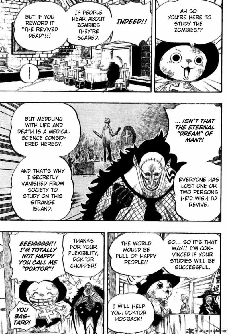 One Piece Chapter 446 page 8